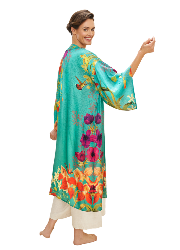 Hummingbird at Dusk Kimono Gown - One Amazing Find: Creative Home