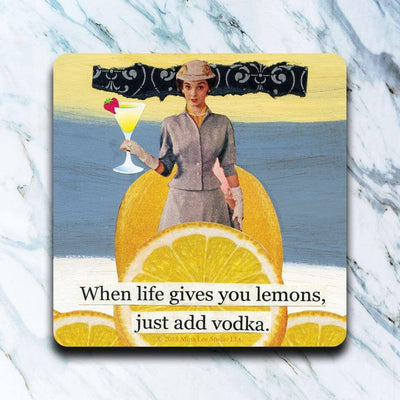 Life Gives You Lemons Coaster - One Amazing Find: Creative Home Market