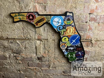 Florida Breweries Sign - One Amazing Find: Creative Home Market