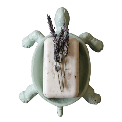 Distressed Cast Iron Turtle Soap Dish - One Amazing Find: Creative Home Market