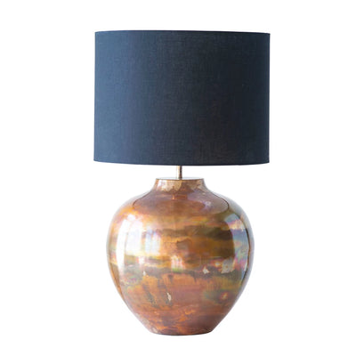 Metal Table Lamp with Fabric Shade - One Amazing Find: Creative Home Market