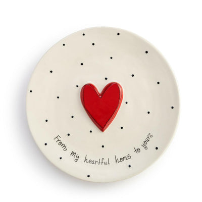 Heartful Home Giving Plate - One Amazing Find: Creative Home Market