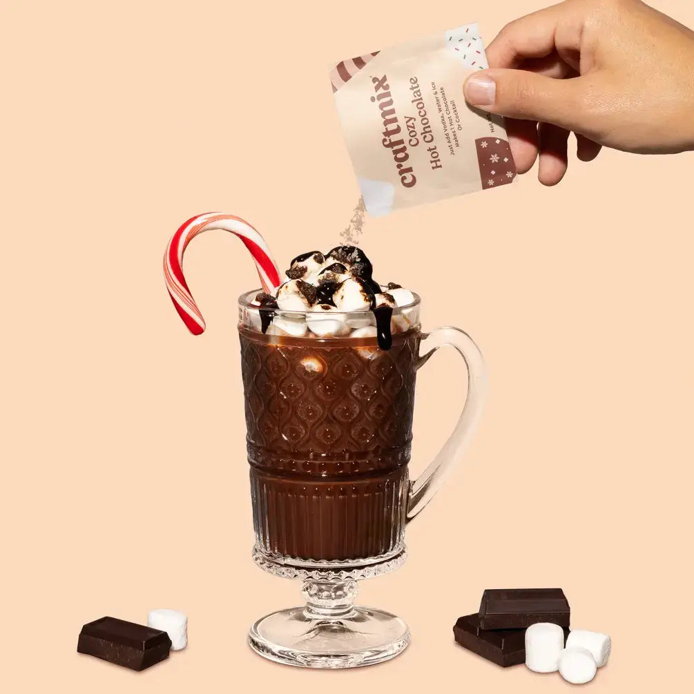 Cozy Hot Chocolate & Cocktail Mixer - 6 Servings Multipack