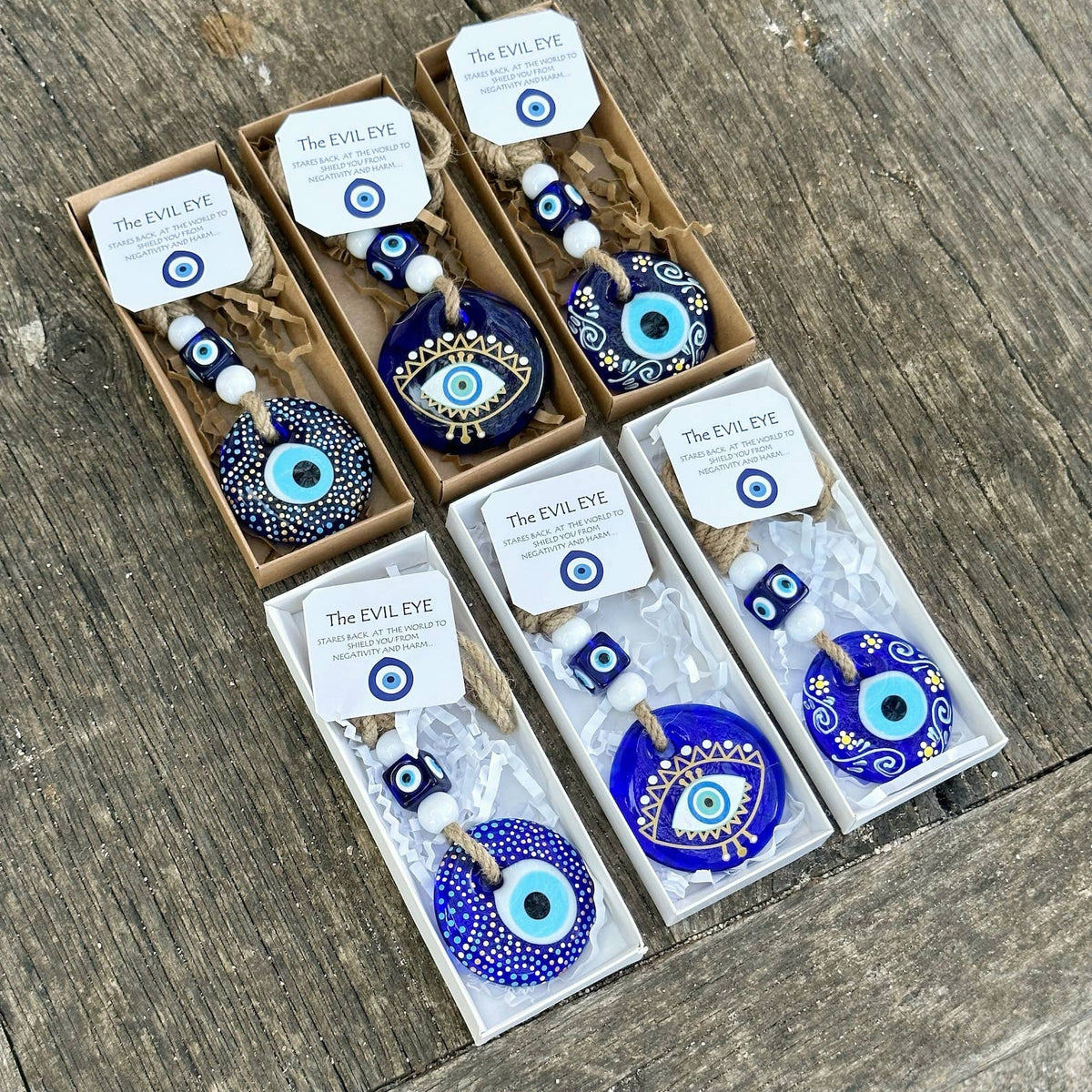 Greek Wedding Favor Ideas, Christmas Ornament Evil Eye