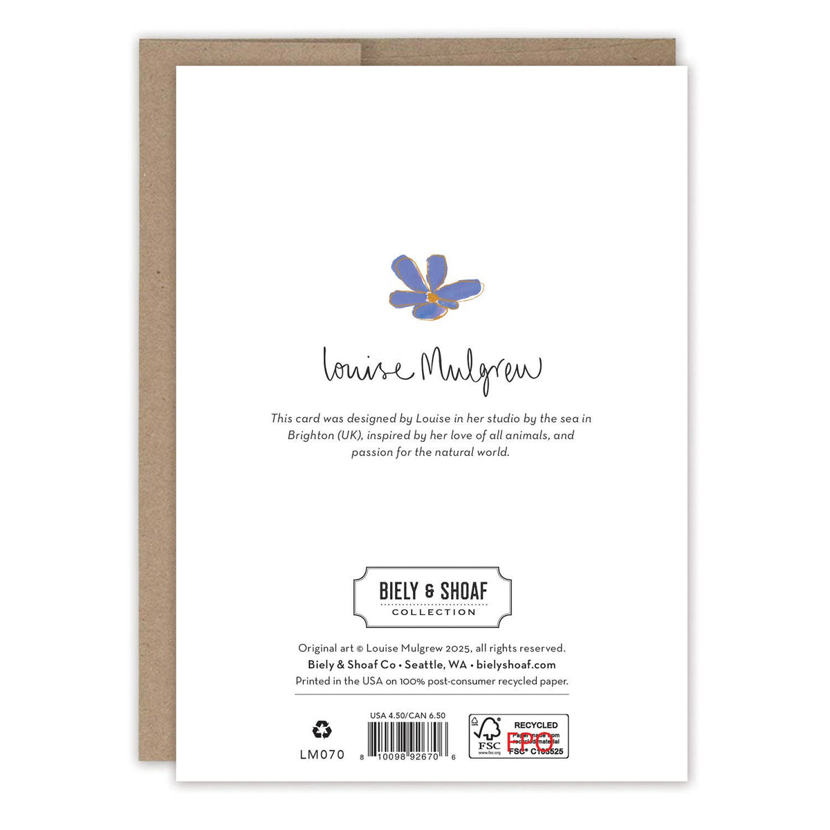 Rainbow Flowers Birthday Card