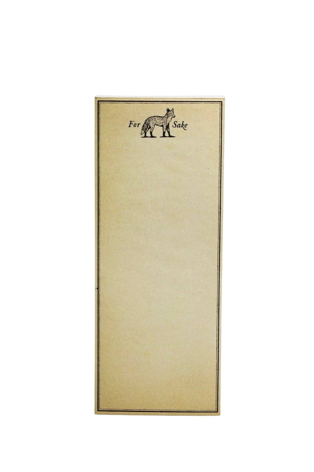 For Sake Skinny Notepad