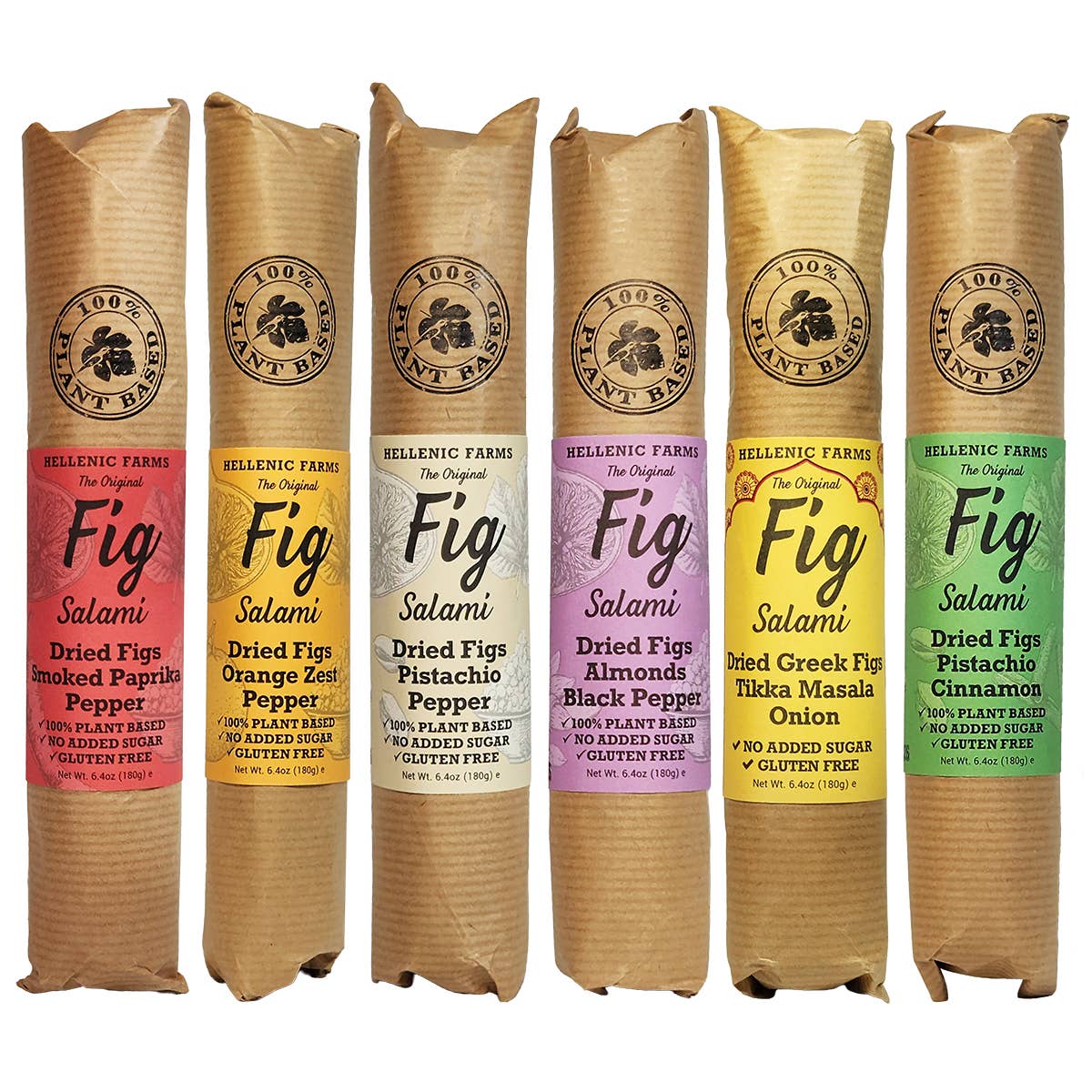 Fig Salami with Pistachio & Pepper