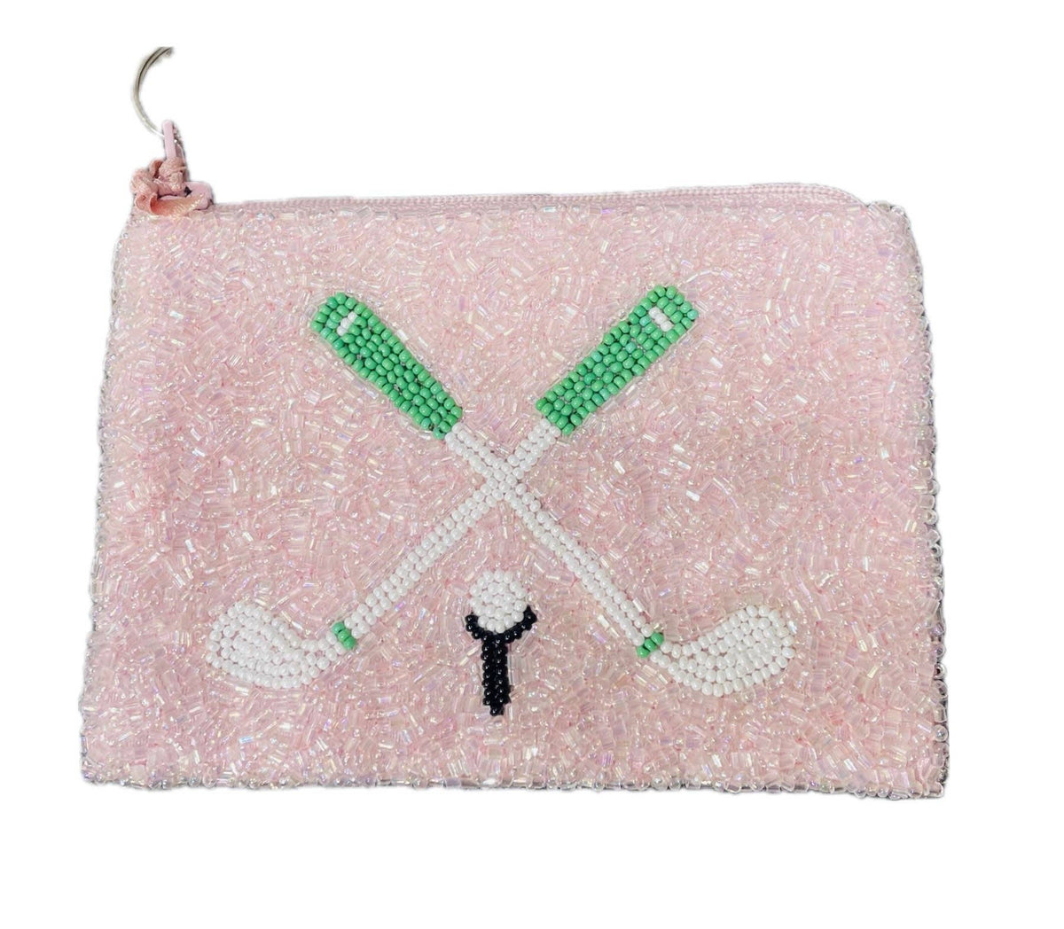 Golf Beaded coin purse