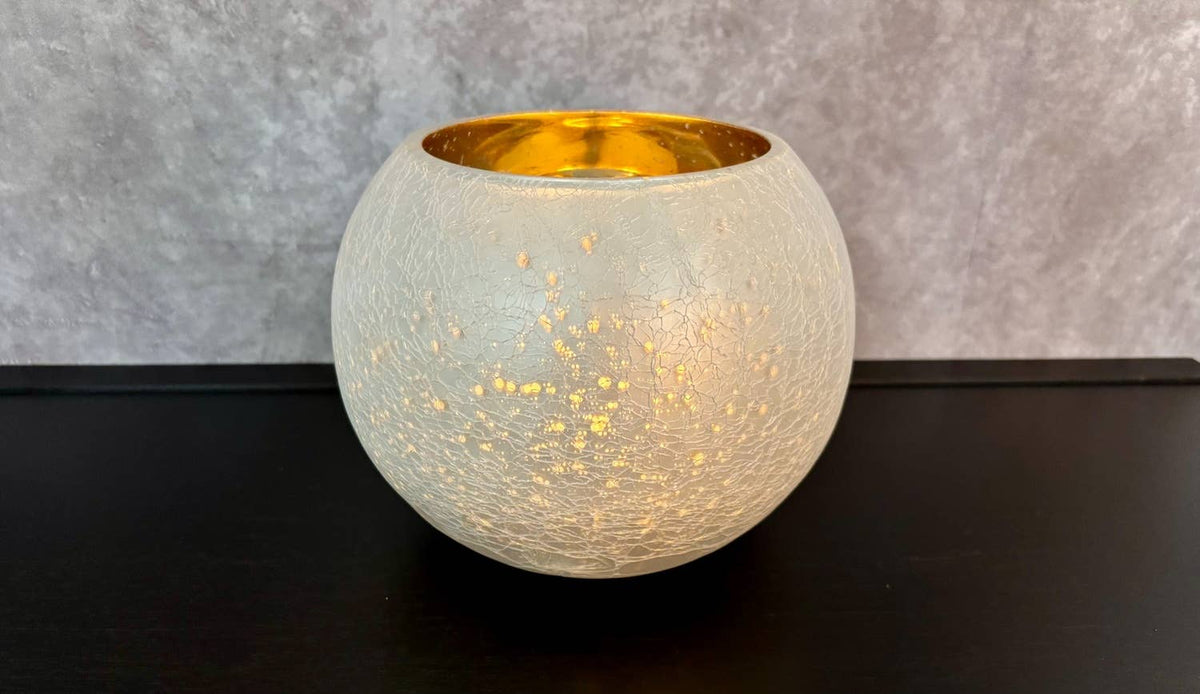 8"DX6.5" H COPPER FROST BOWL