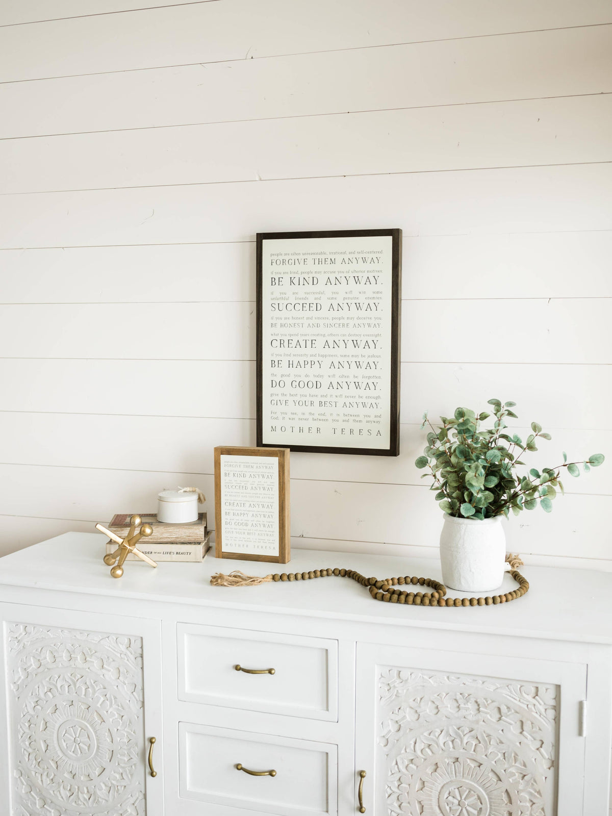 Love them Anyway | Mother Teresa | Wall Art