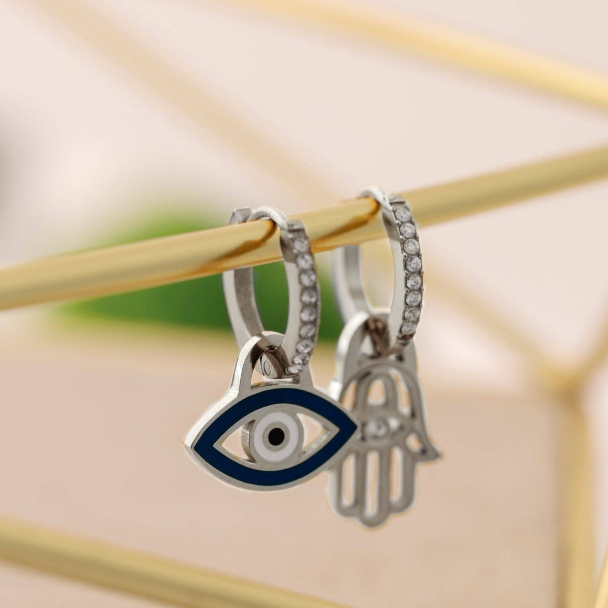 Evil Eye Earring Charm - Set of 2