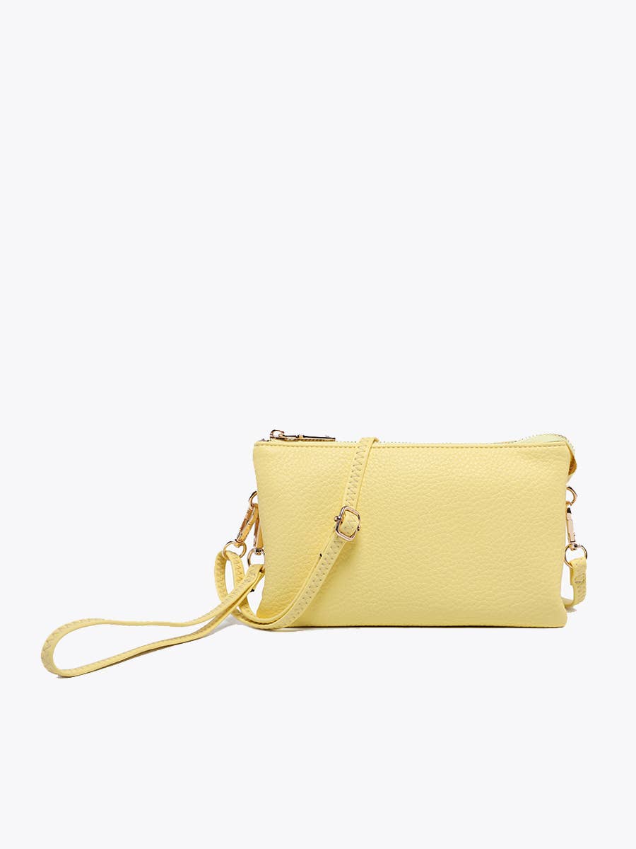 Riley 3 Compartment Crossbody/Wristlet