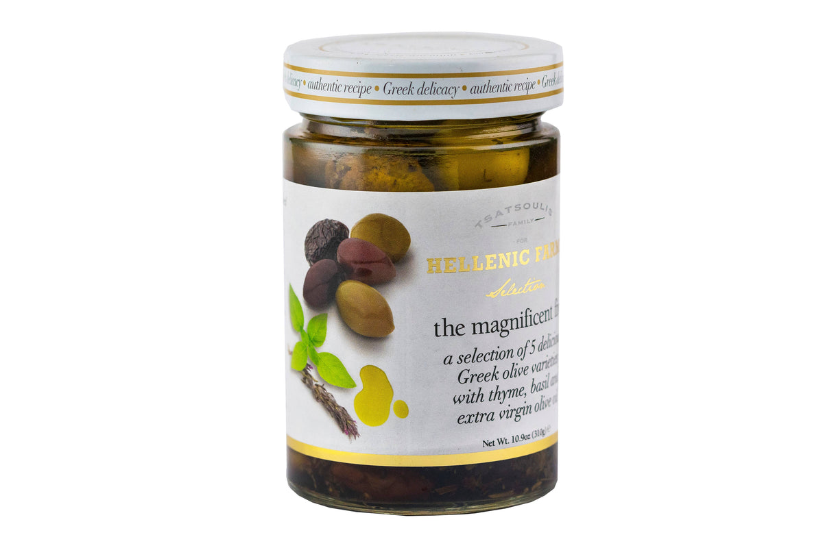 Magnificent Five Gourmet Greek Olives