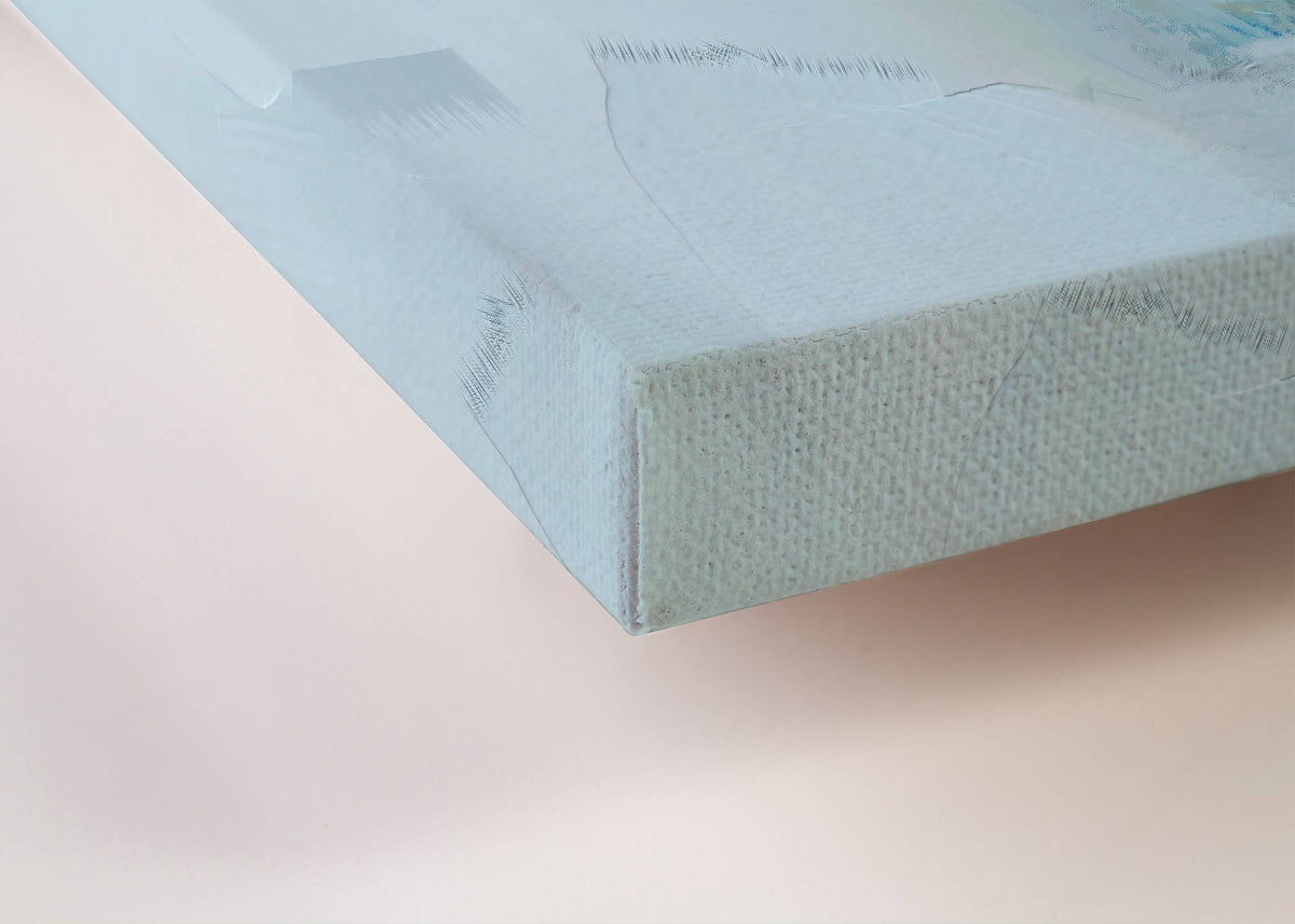 Dreamy Sea Turtle Stretched Canvas