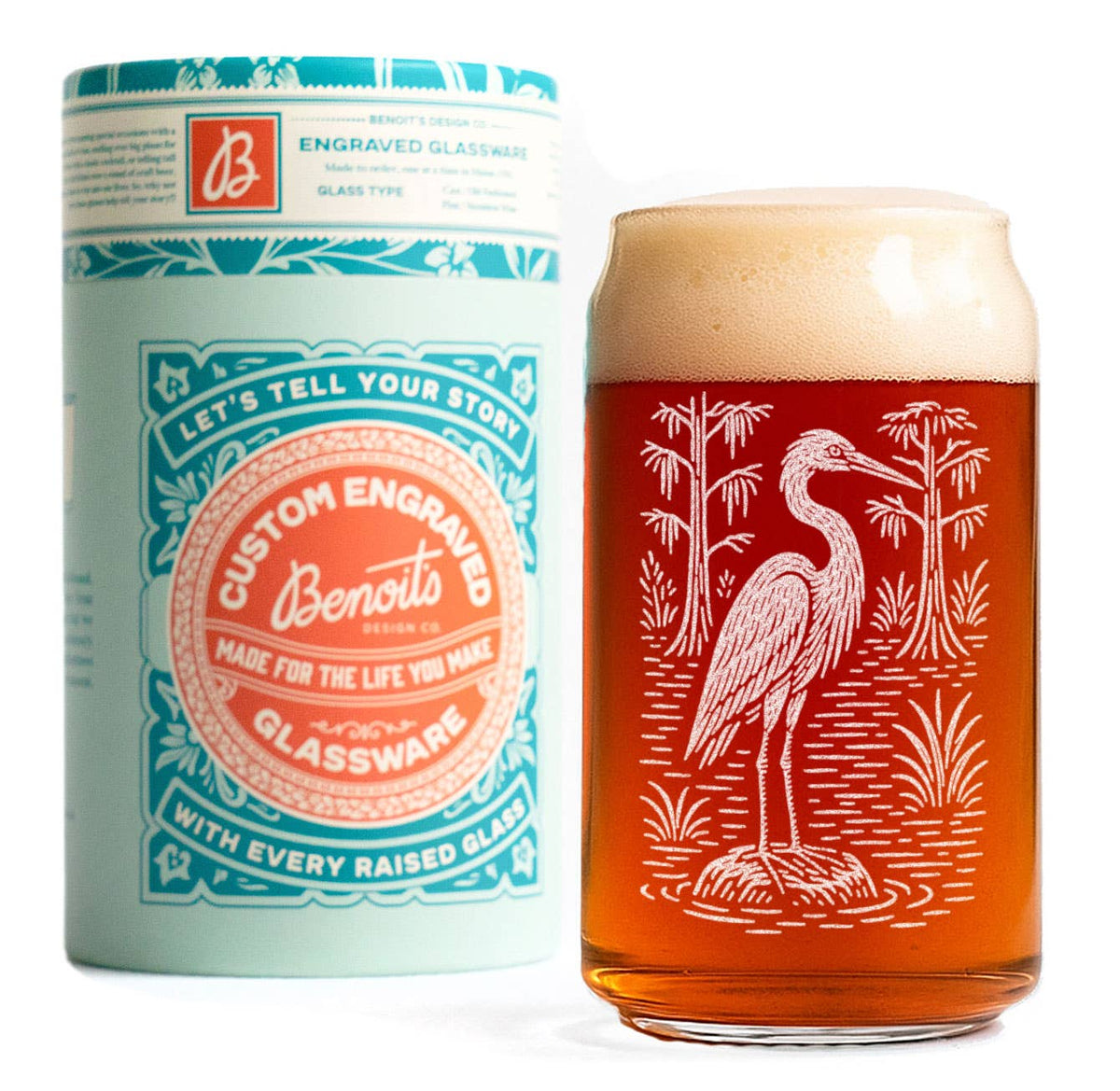 Egret Drinking Glasses