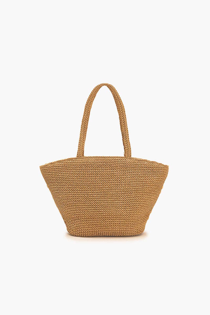 Rainbow Shell Beaded Tote