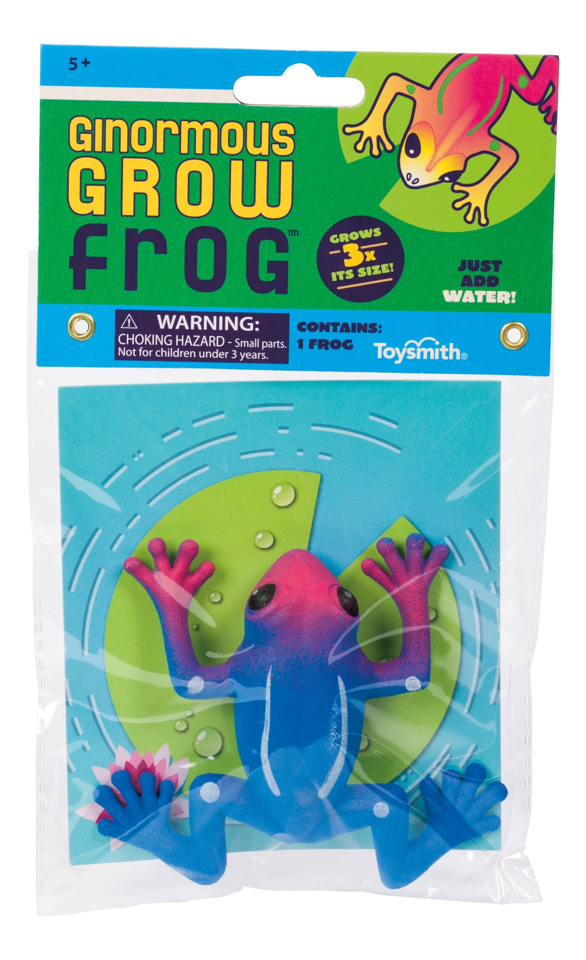Toysmith Ginormous Grow Frog