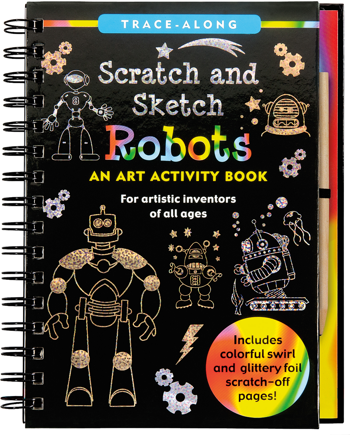 Robots Scratch and Sketch