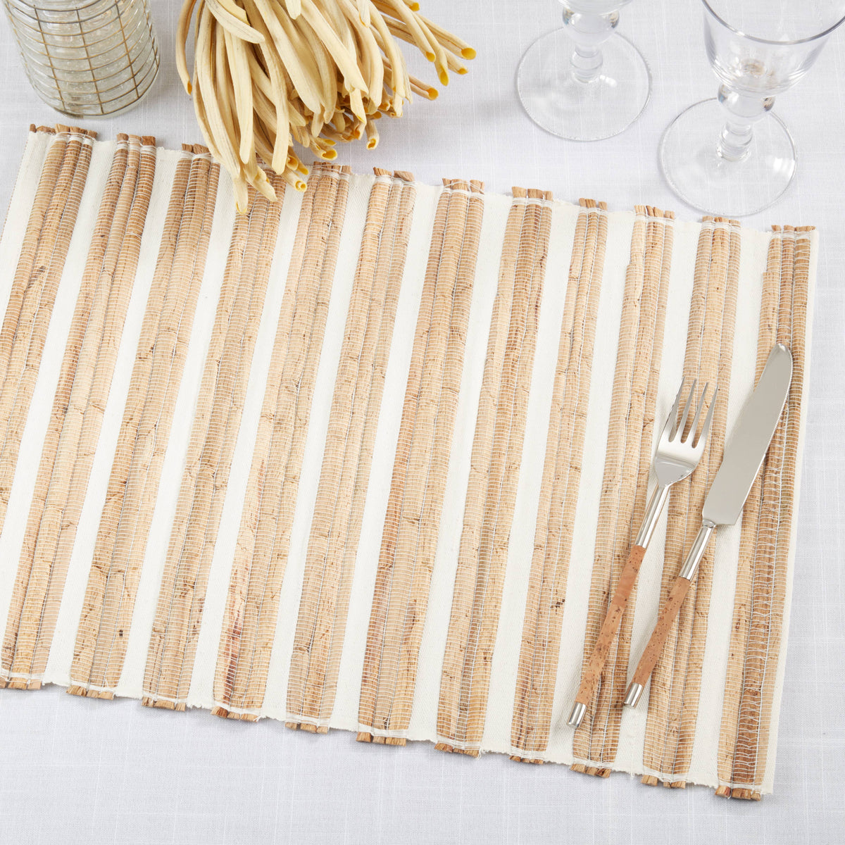 Rustic Weave Hyacinth Placemat