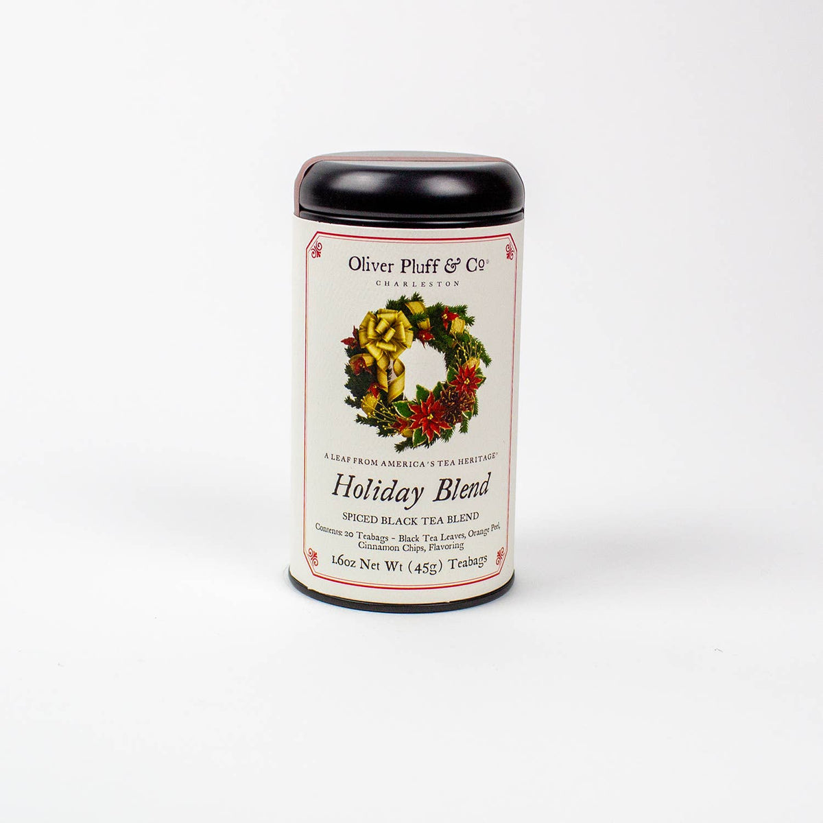 Oliver Pluff's Holiday Blend - Tea Bags in Signature Tea Tin