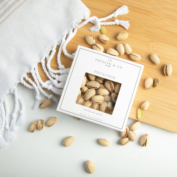 Jocelyn & Co Roasted Pistachios Box