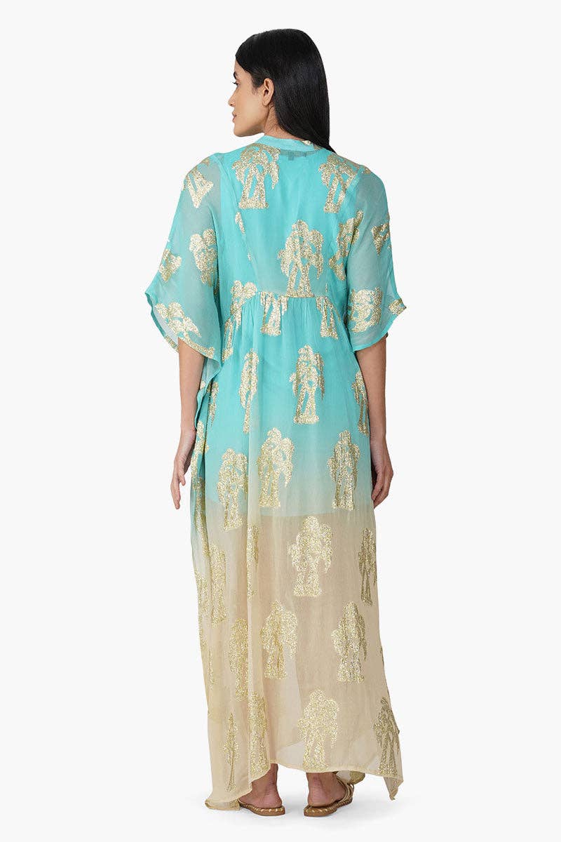 Aquatan Ombray Lurex Cover up