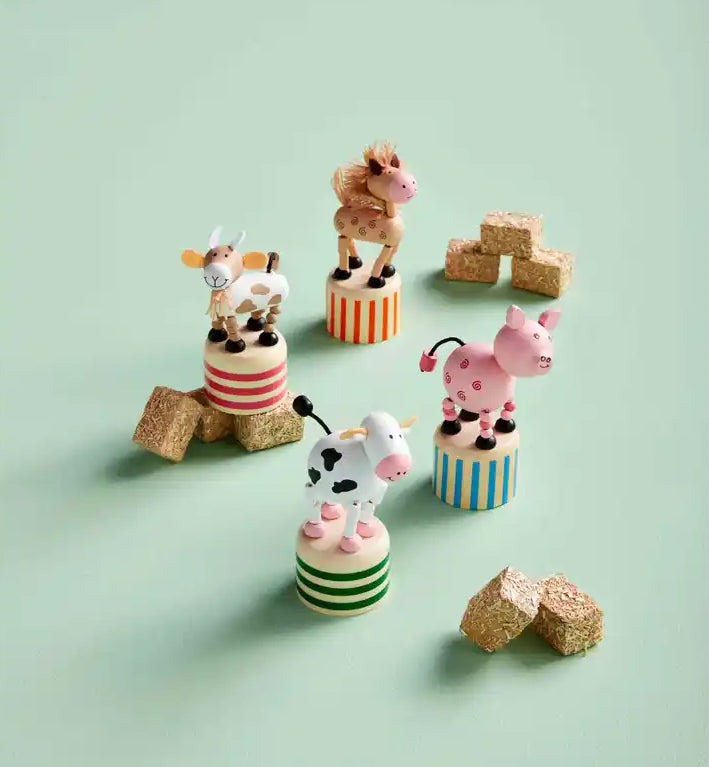 Wood Collapsible Animal Toy - 4 Styles