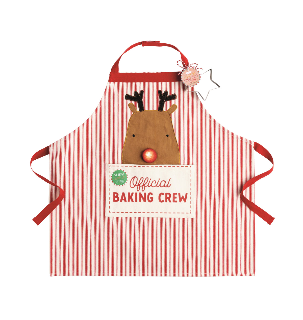 Reindeer Light-Up Apron Set