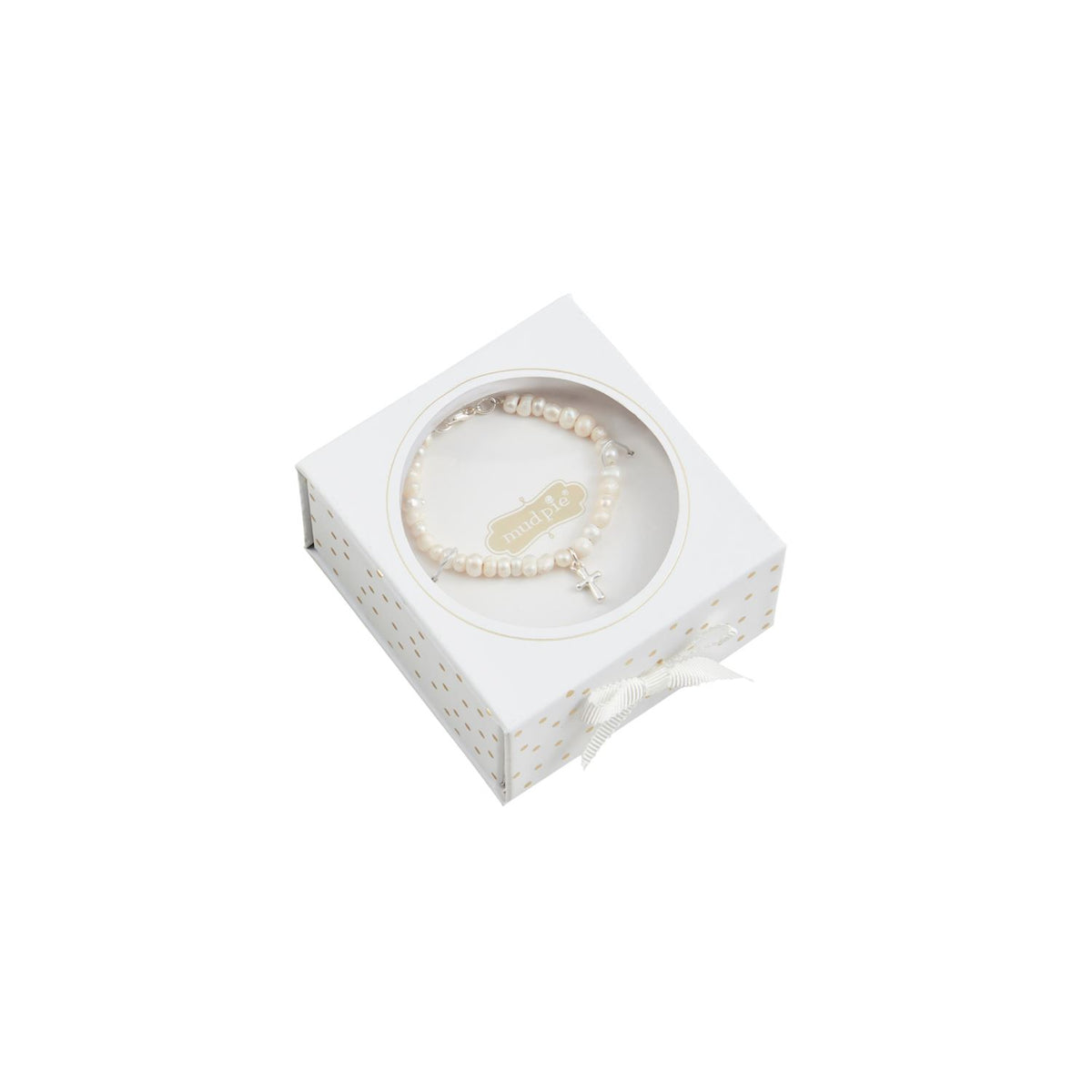 Boxed Cross Bracelet - 2 Colors