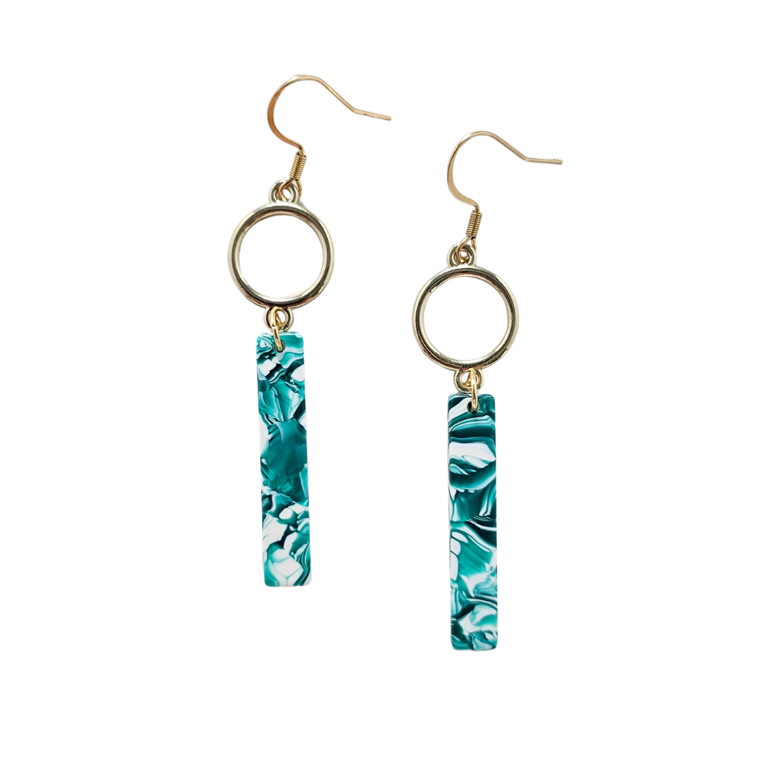 Isabella Earrings - Sea Green // Jewelry, Gifts