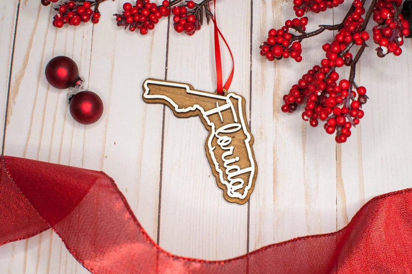 Florida Christmas Ornament