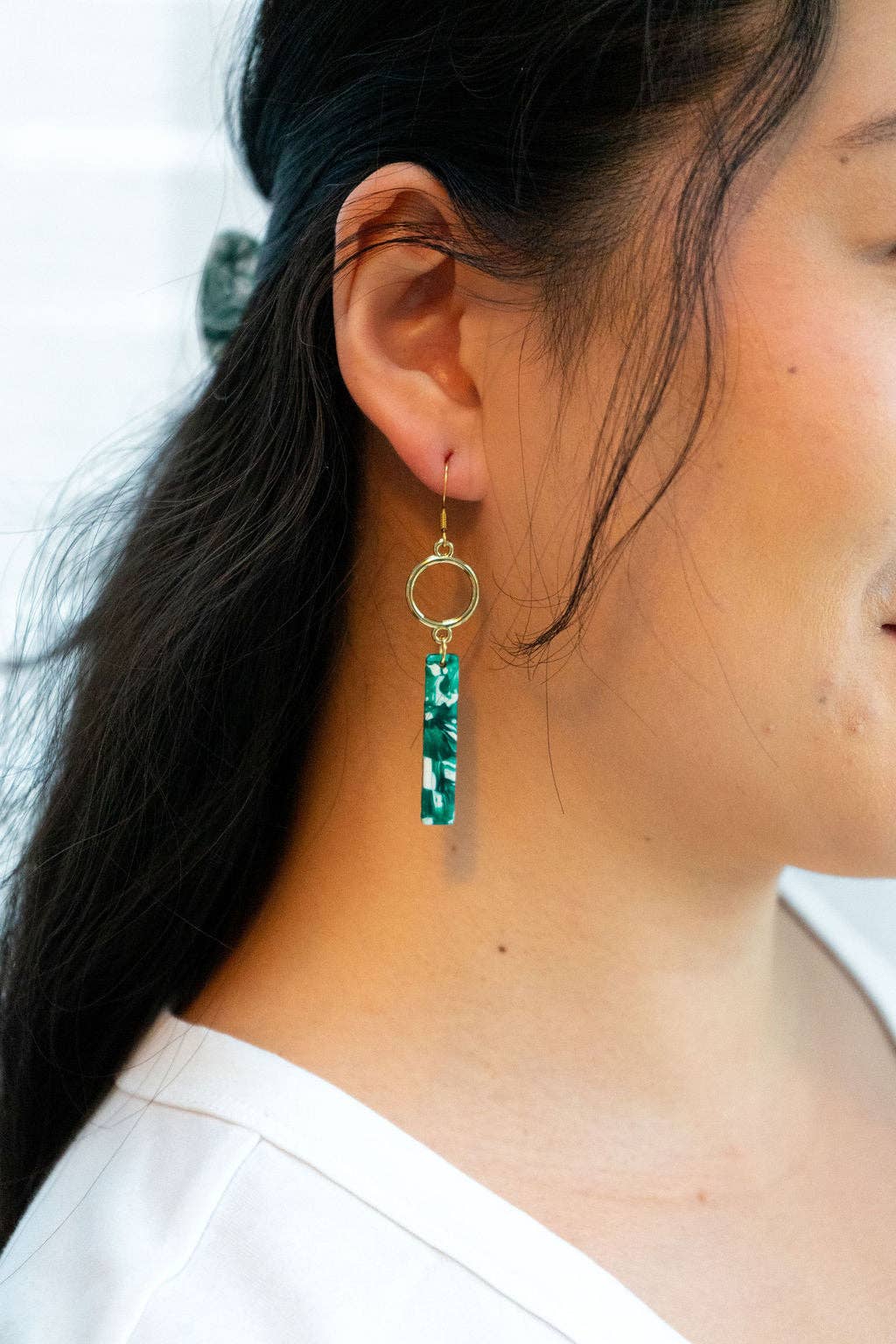 Isabella Earrings - Sea Green // Jewelry, Gifts