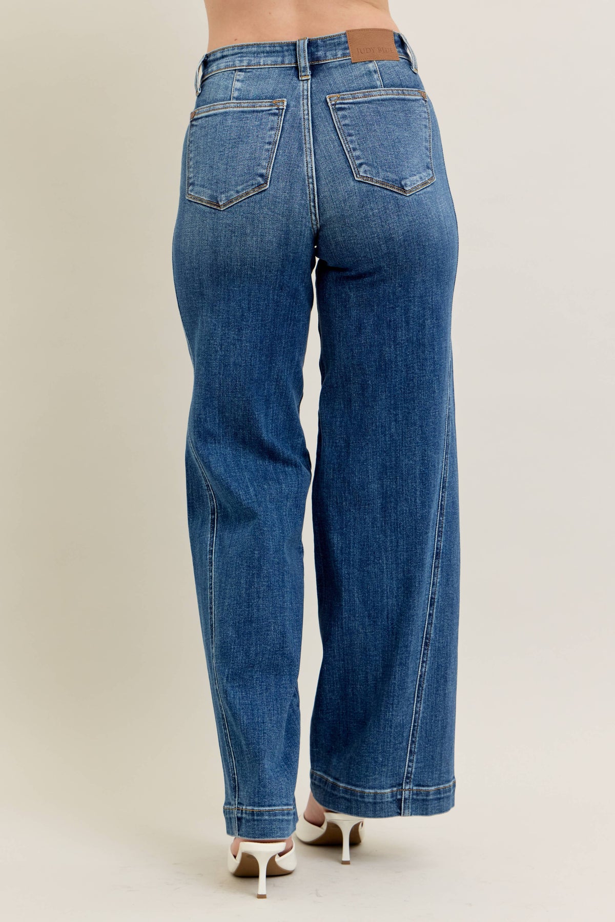 High Waisted Trouser Wide Leg