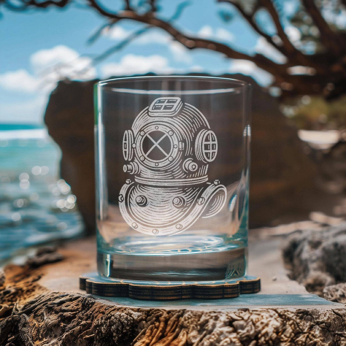 Diver Helmet Glasses