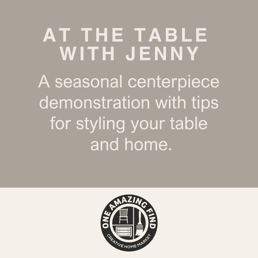 At the Table With Jenny · Feb 27 at 10am