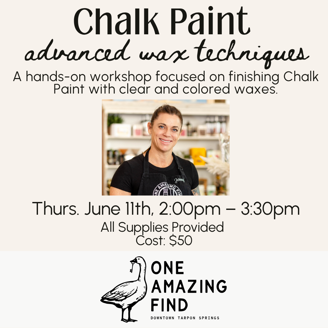 Chalk Paint | Advanced Class | June 11th at 2pm