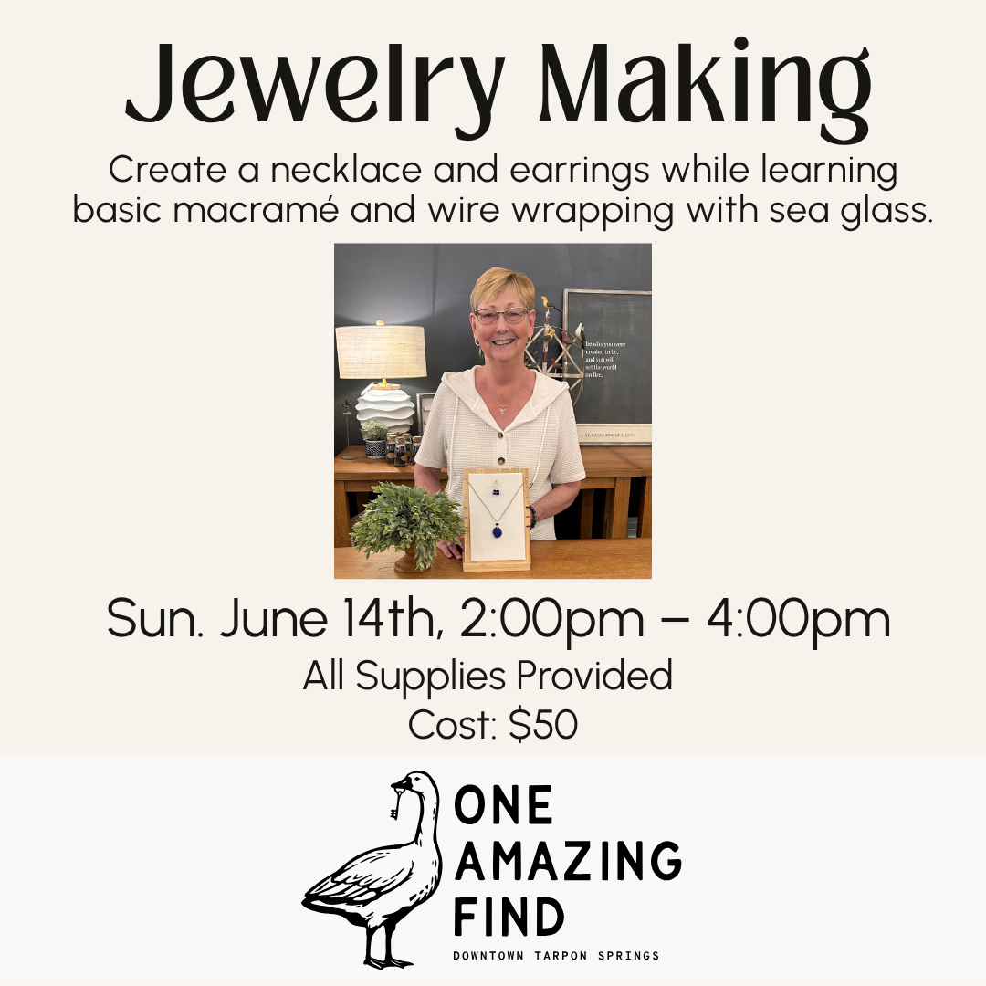 Jewelry Making Class | June 14th at 2pm