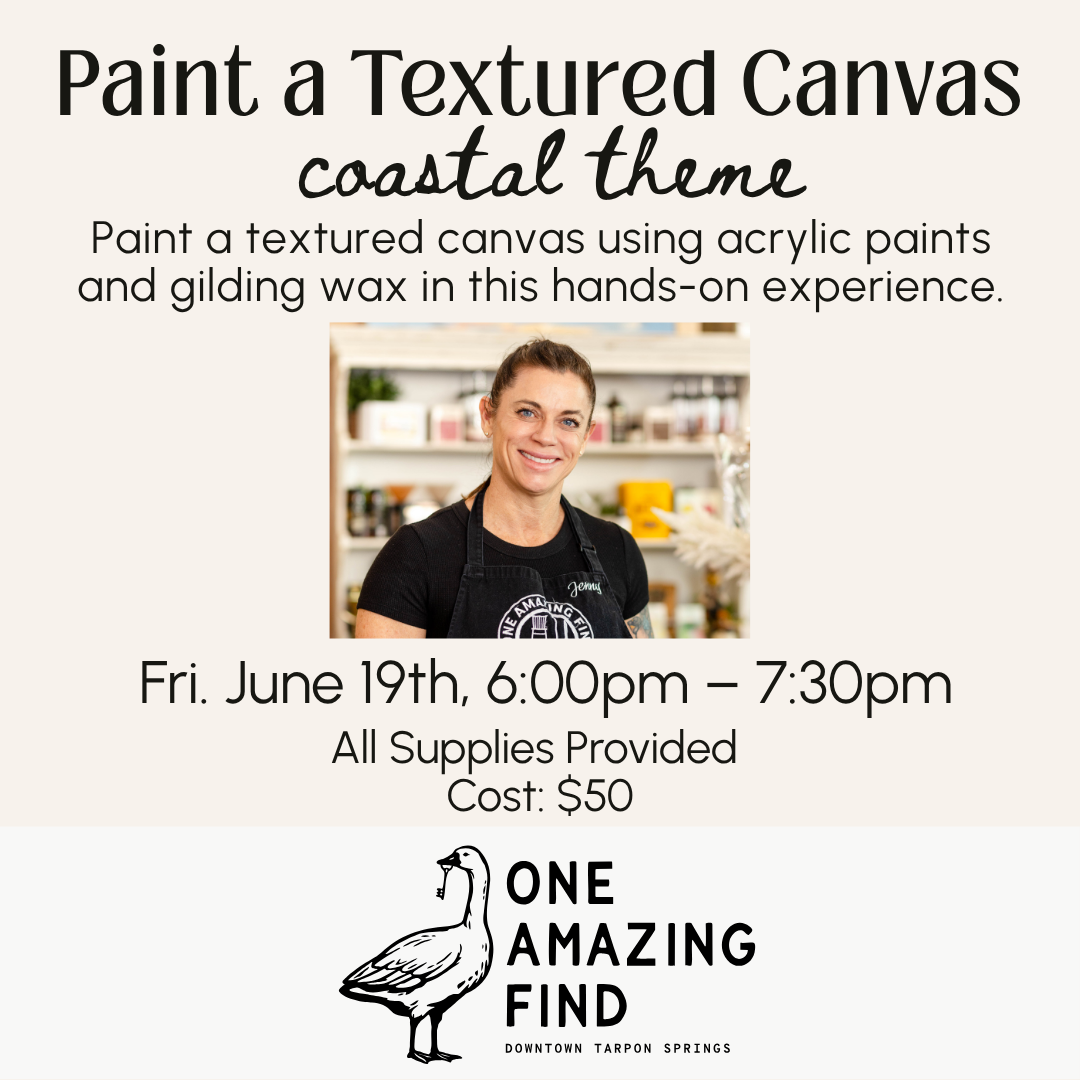 Paint a Textured Canvas | June 19th at 6pm