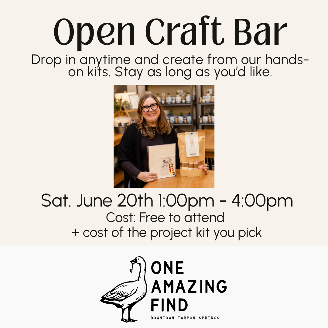 Open Craft Bar | June 20th at 1pm