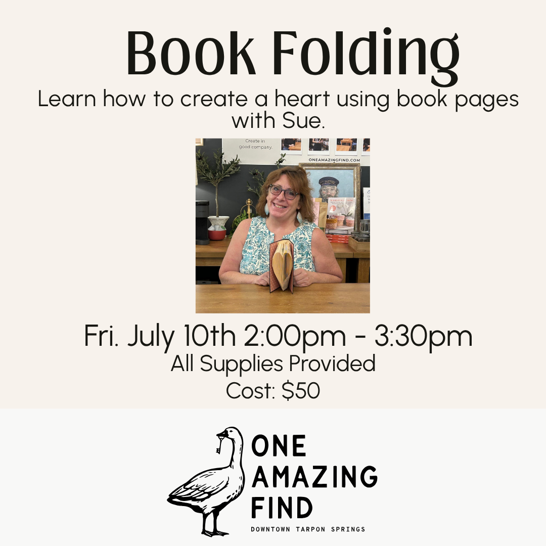 Book Folding | Fri July 10th at 2pm