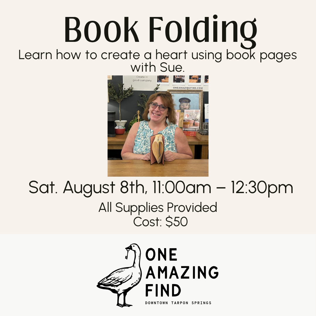 Book Folding | August 8th