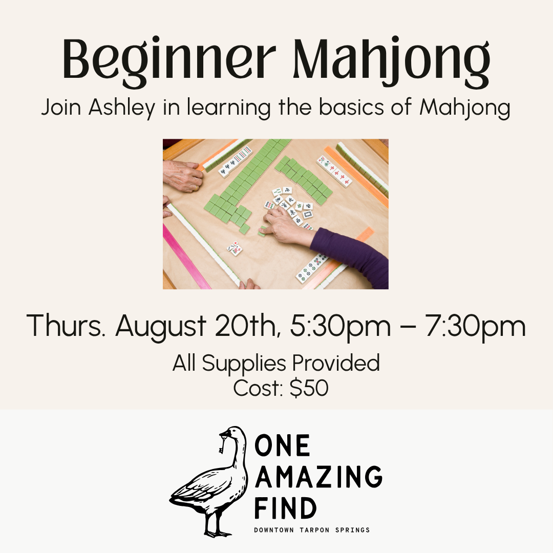 Beginner Mahjong | August 20th