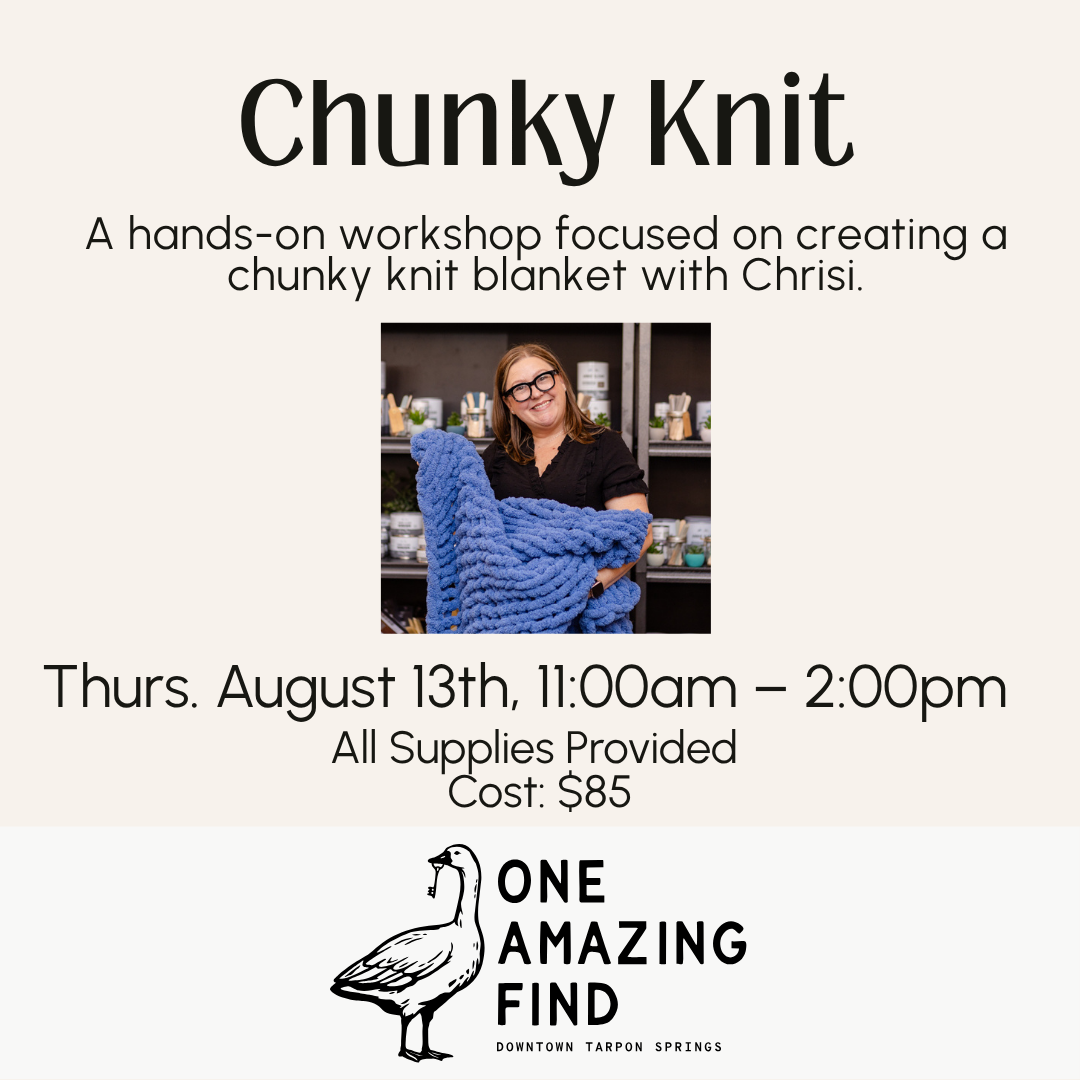 Chunky Knit Workshop | August 13th