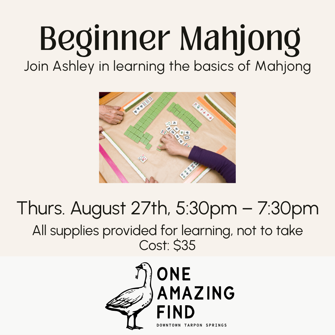 Beginner Mahjong | August 27th