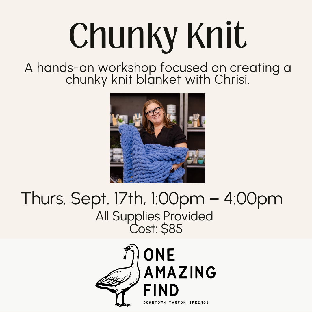 Chunky Knit Workshop | Sept 17th