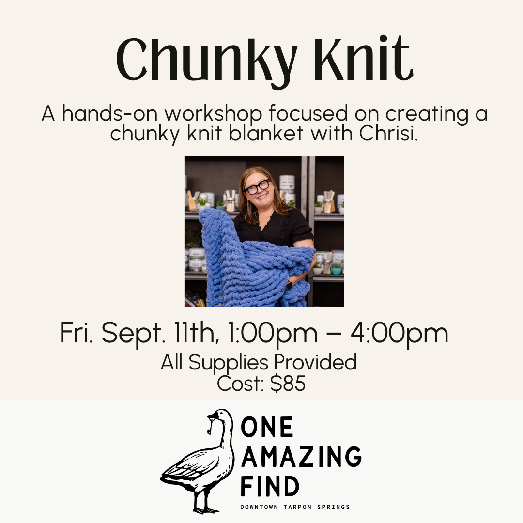 Chunky Knit Workshop | Sept 11th