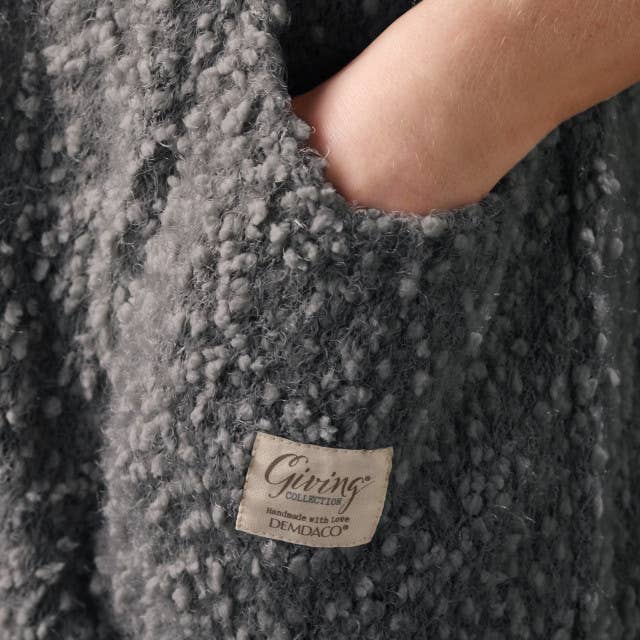 Giving Shawl - Charcoal
