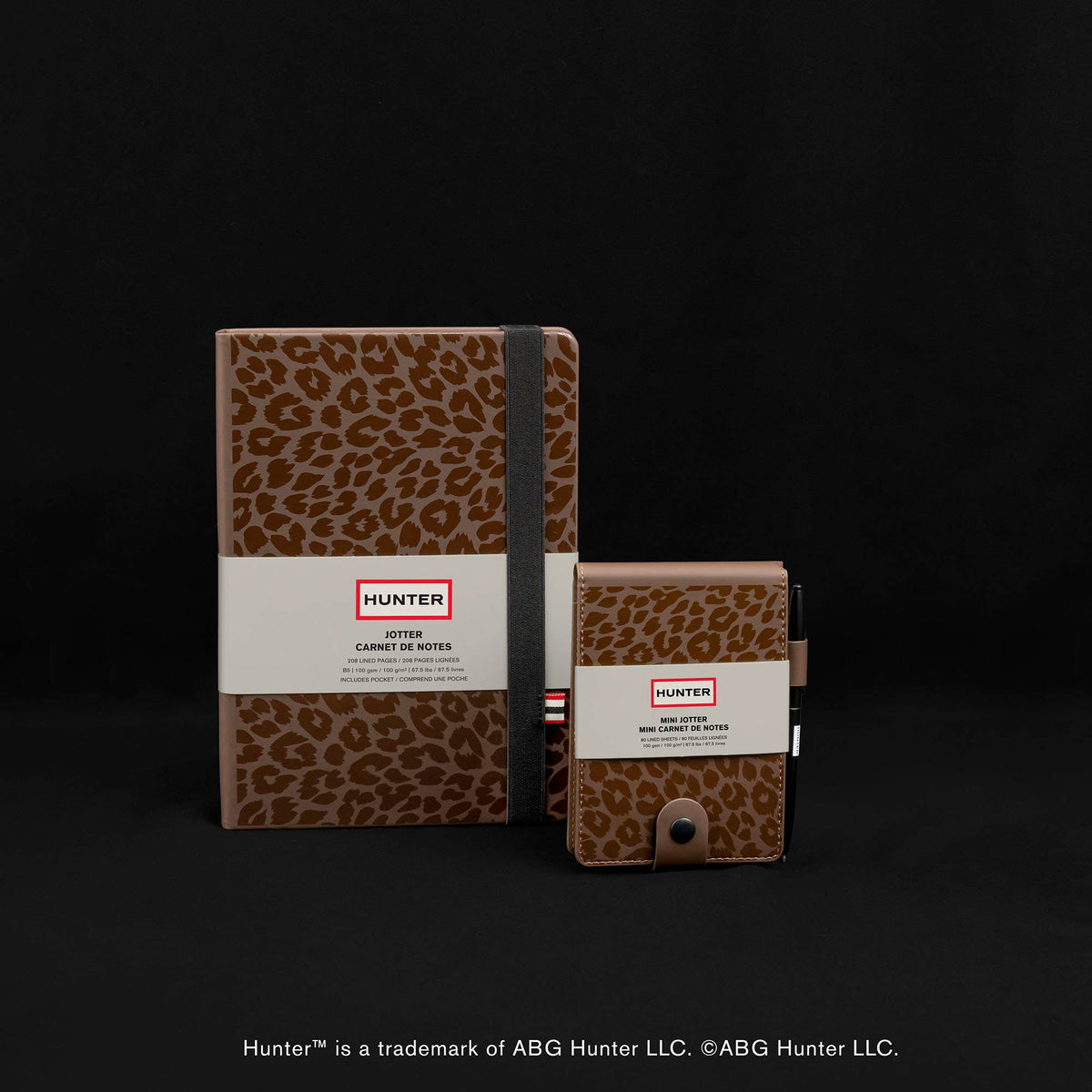 NEW Hunter Umber Leopard Jotter