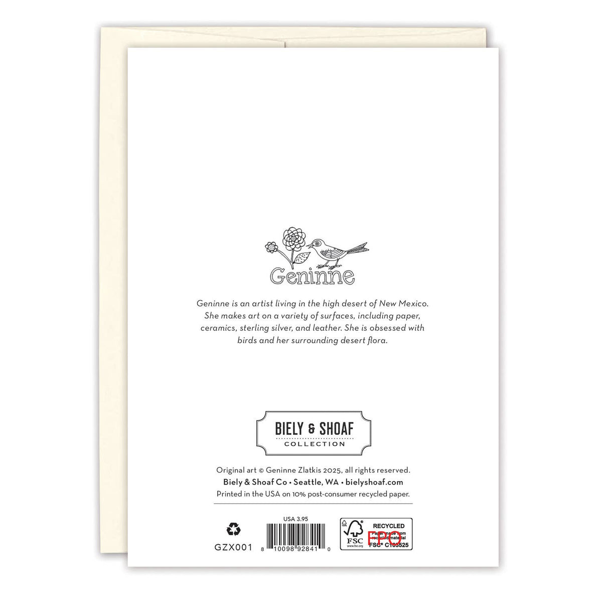 Red Bird Good Tidings Boxed Holiday Cards - Set of 10