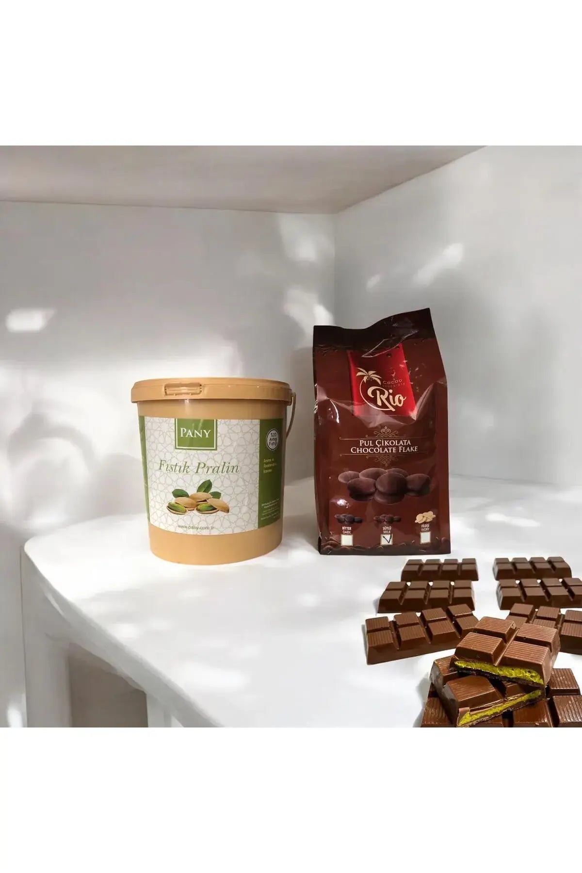 Dubai Chocolate Milk Couverture Chocolate